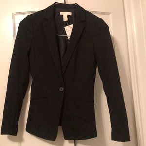 Black H&M work blazer. NEVER WORN!